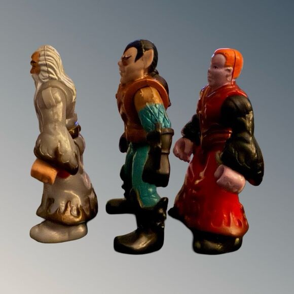 Fisher Price Imaginext Merlin, Enchantra the Snakewitch & Troll Wizard 2.5” A6 - Picture 2 of 7
